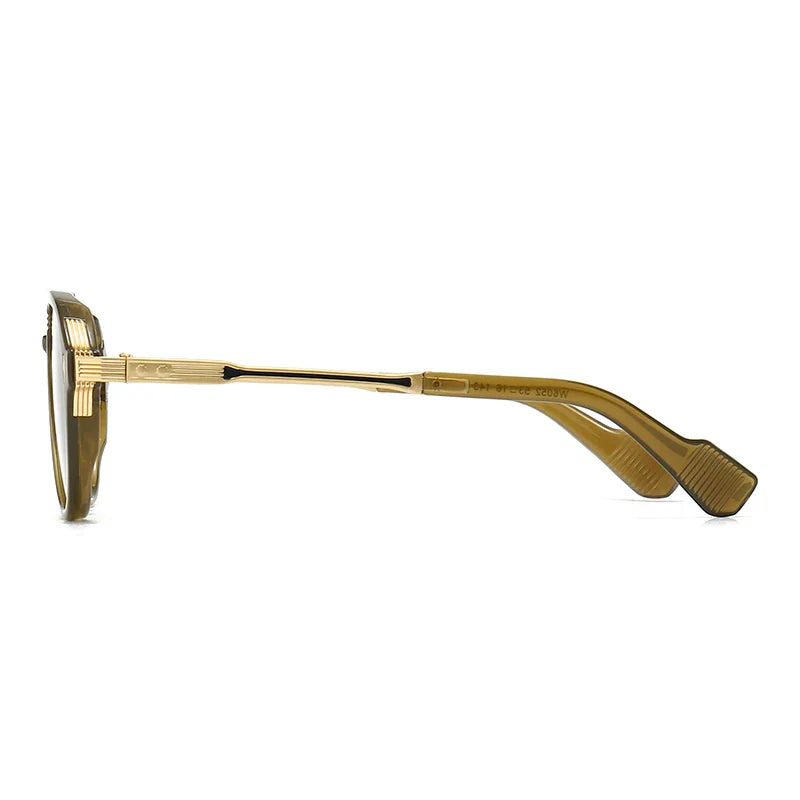 Lunettes de Soleil Aviateur Rétro Jade