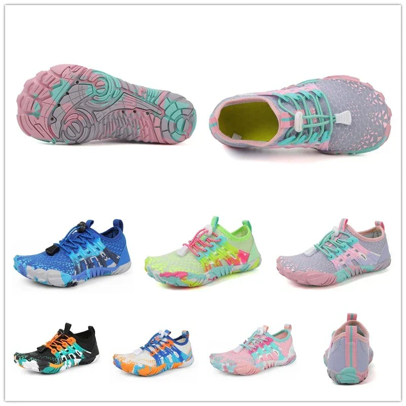 Chaussures aquatiques avec sensation pieds nus