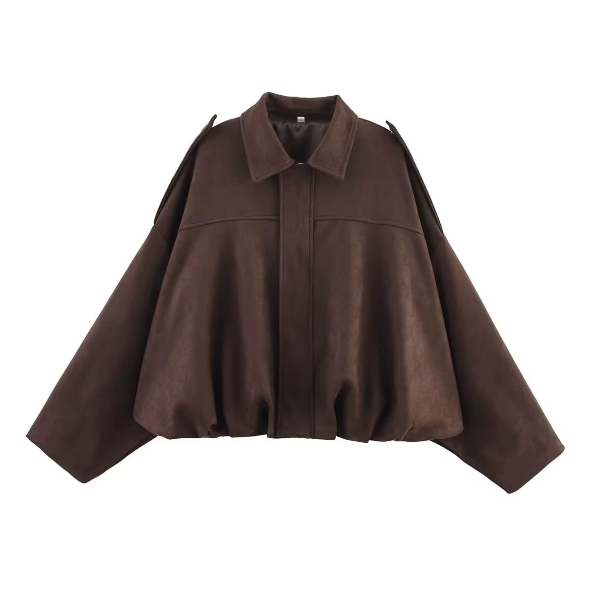 Veste Bomber Vintage Oversized pour Femmes