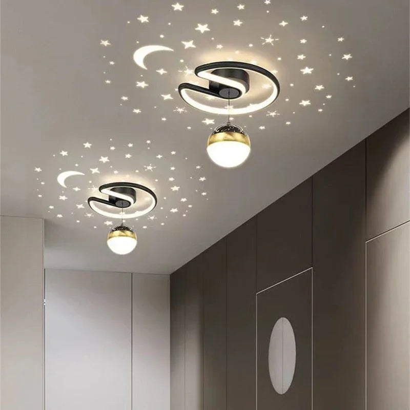 Lustre LED Moderne Plafond Étoile