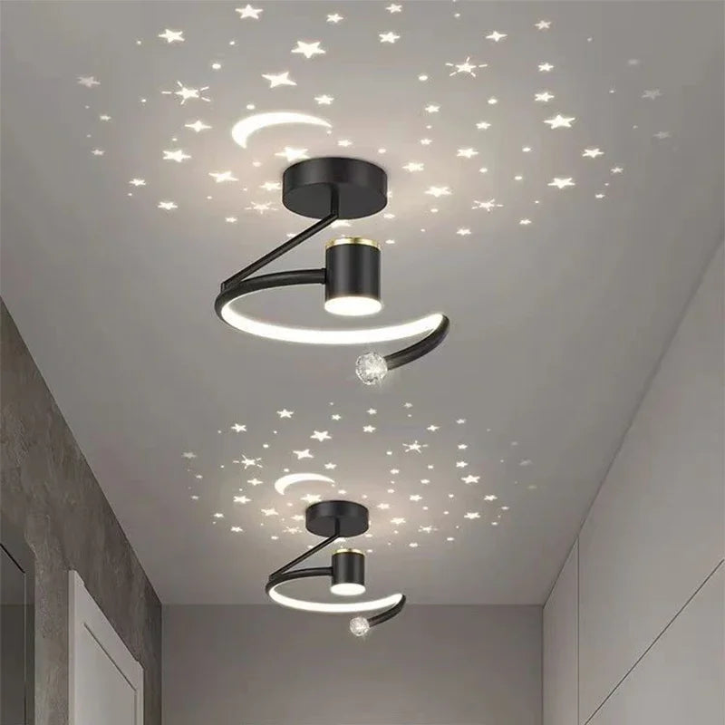 Lustre LED Moderne Plafond Étoile