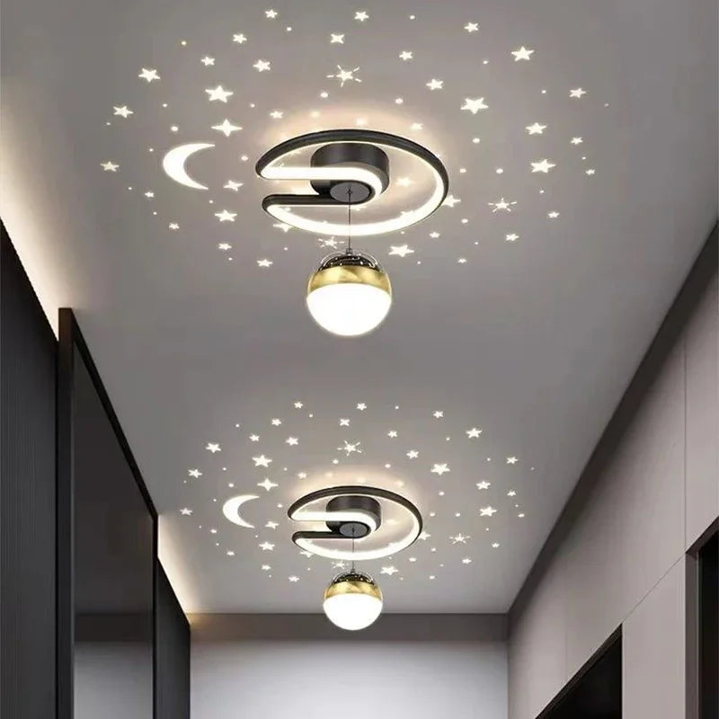Lustre LED Moderne Plafond Étoile