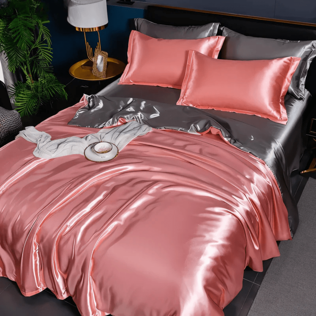 PURELISS – Ensemble de draps en soie luxueuse pour un confort optimal