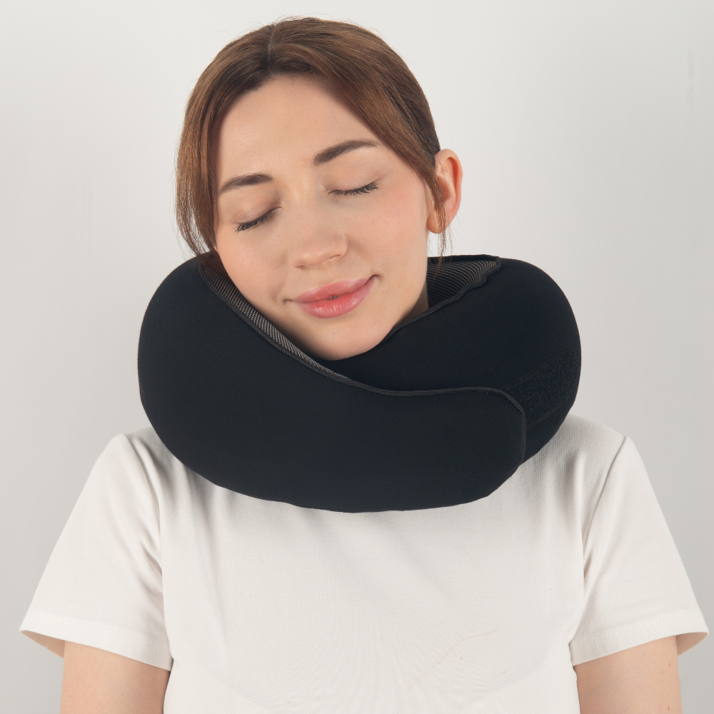 LuxVoyage Elite Coussin de Voyage | Confort ultime et soutien pour des voyages apaisants