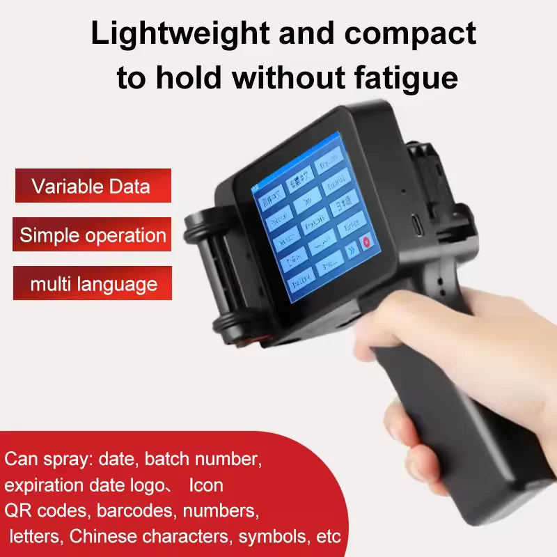 Imprimante à jet d'encre portable PrintEase | Imprimante compacte et polyvalente pour les déplacements