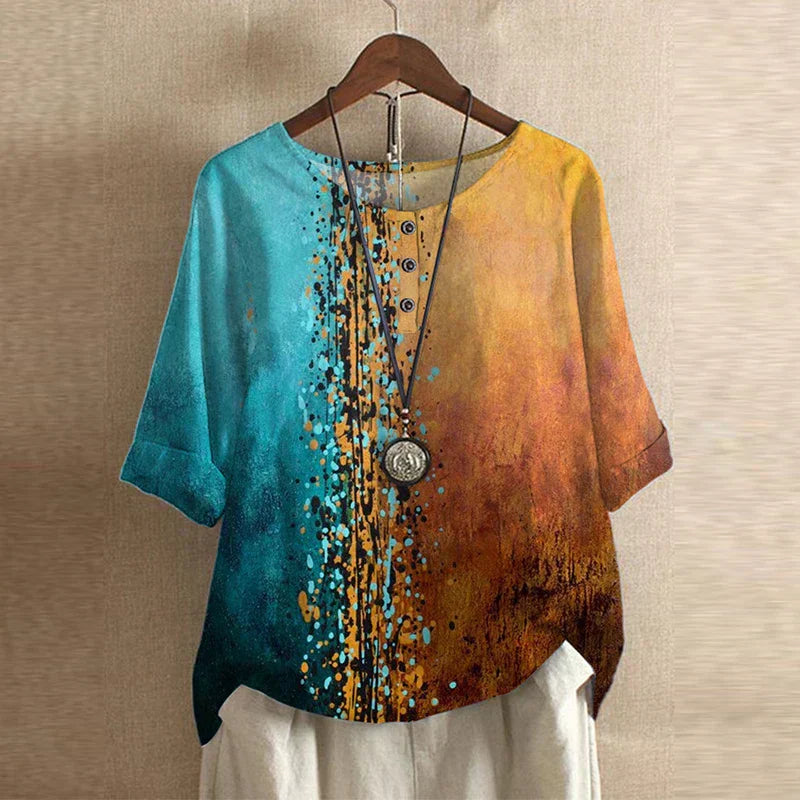 Anya™ | Blouse rétro inspirée
