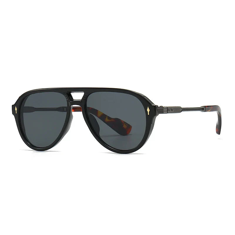 Lunettes de Soleil Aviateur Rétro Jade