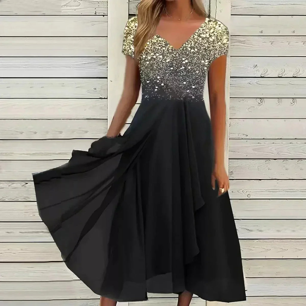 Robe en Chiffon pour Femmes