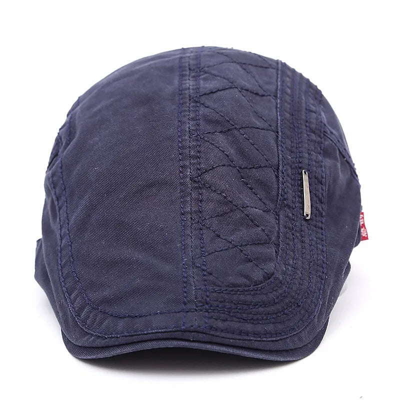 Domin | Casquette plate en coton matelassé