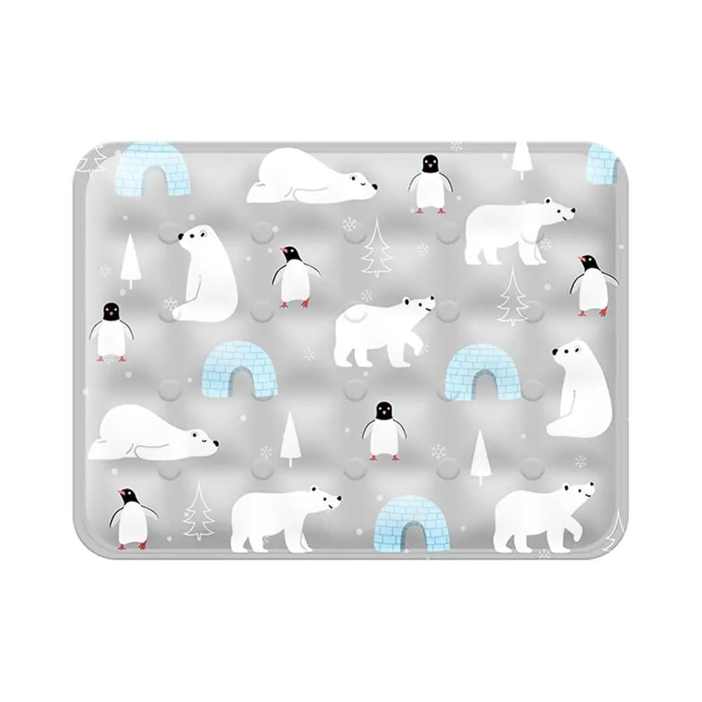 FrostPaws Tapis Refroidissant pour Chiens & Chats | Réutilisable & Rempli de Gel | Pour l'Été & les Voyages | PVC