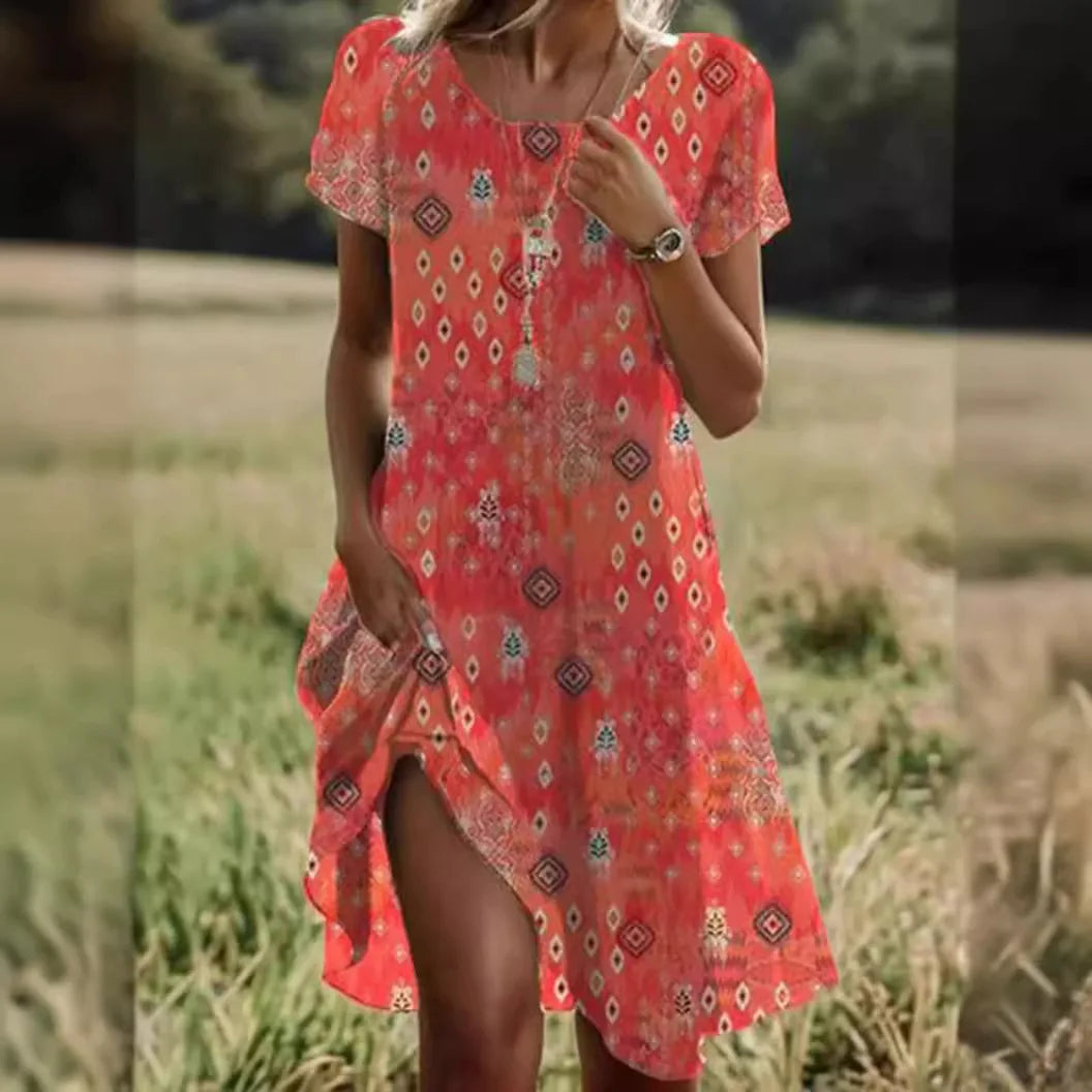 Robe d'été bohème pour femmes