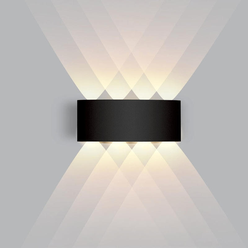 Applique murale LED extérieure étanche – Éclairage extérieur élégant et économe en énergie en aluminium
