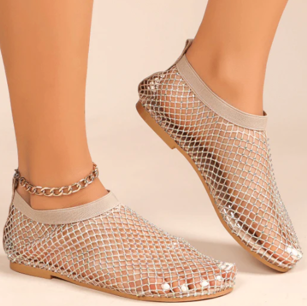 Ava™ | Ballerines de mode éclatantes