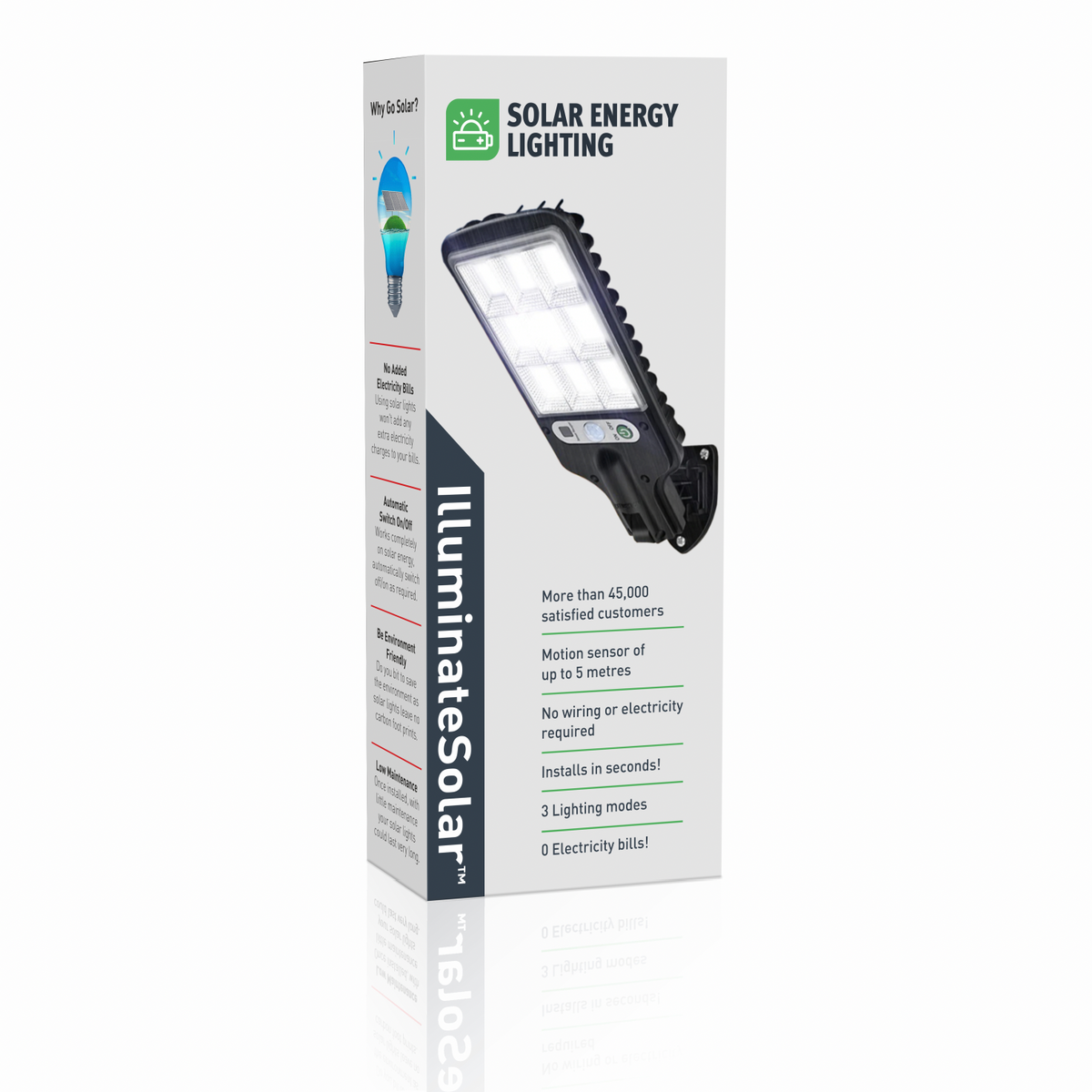 SolarGuard Light | Lampe de nuit avec capteur de mouvement