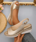 MOREAU LYON | SANDALES À TALONS WEDGE CHIC POUR FEMMES