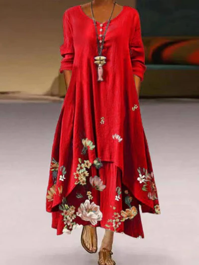 robe maxi élégante pour les journées d'été