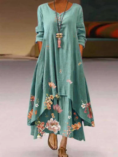 robe maxi élégante pour les journées d'été