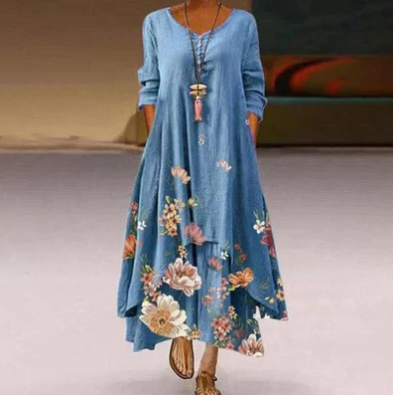 robe maxi élégante pour les journées d'été