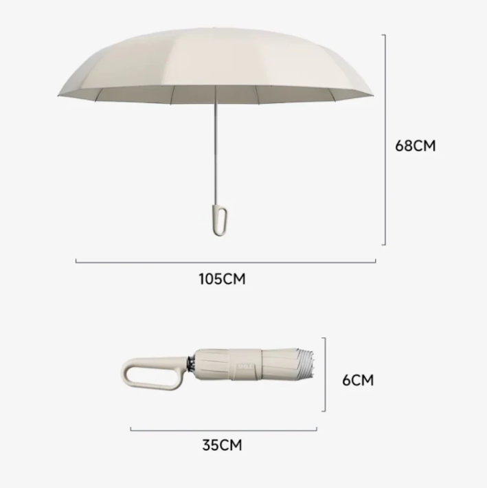 Parapluie Tempête Réfléchissant