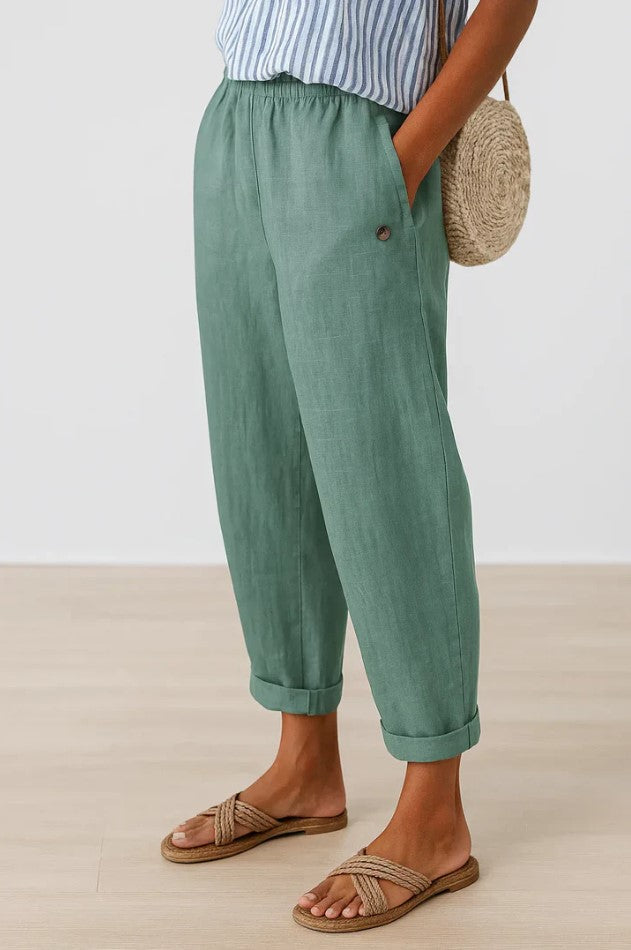 Romina™ Pantalons Classiques de Temps Libre