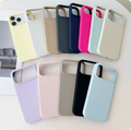 Coque en silicone pour iPhone avec MagSafe – Résistante aux chocs – Doublure douce – Qualité premium