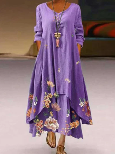 robe maxi élégante pour les journées d'été