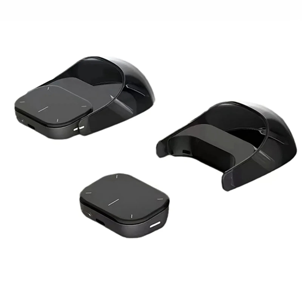 AirGlide Souris Aérienne Bluetooth | Pavé Tactile Sans Fil & Pointeur Laser pour un Contrôle Transparent