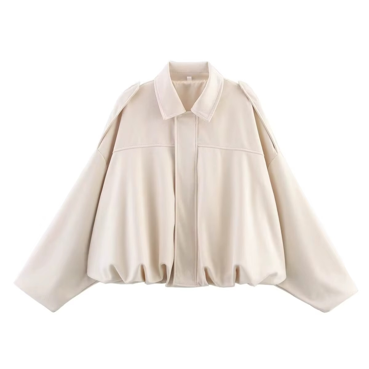 Veste Bomber Vintage Oversized pour Femmes