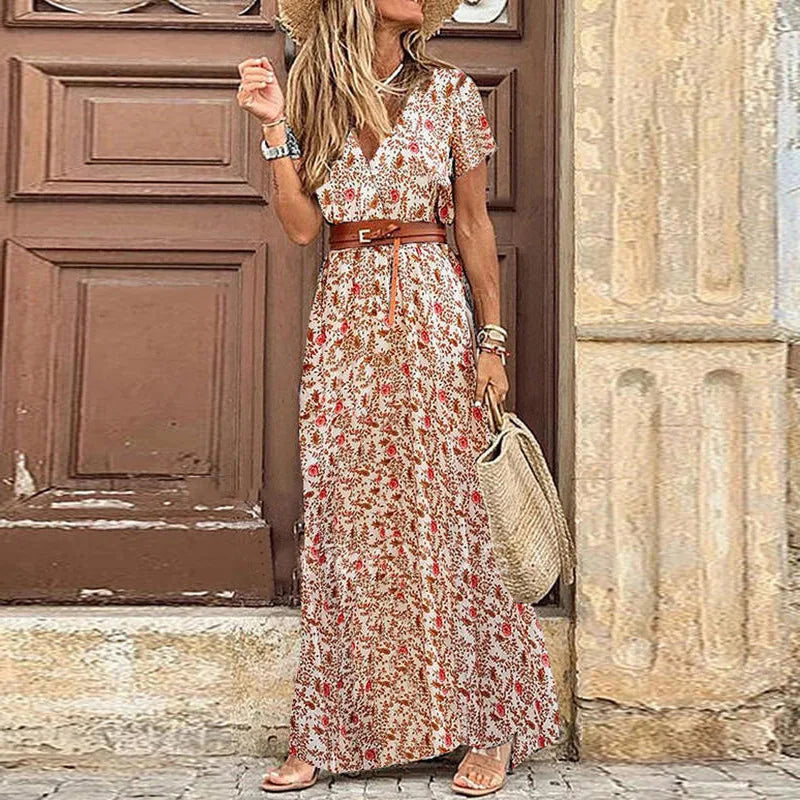 MOREAU LYON | ROBE IMPRIMÉE POUR FEMMES