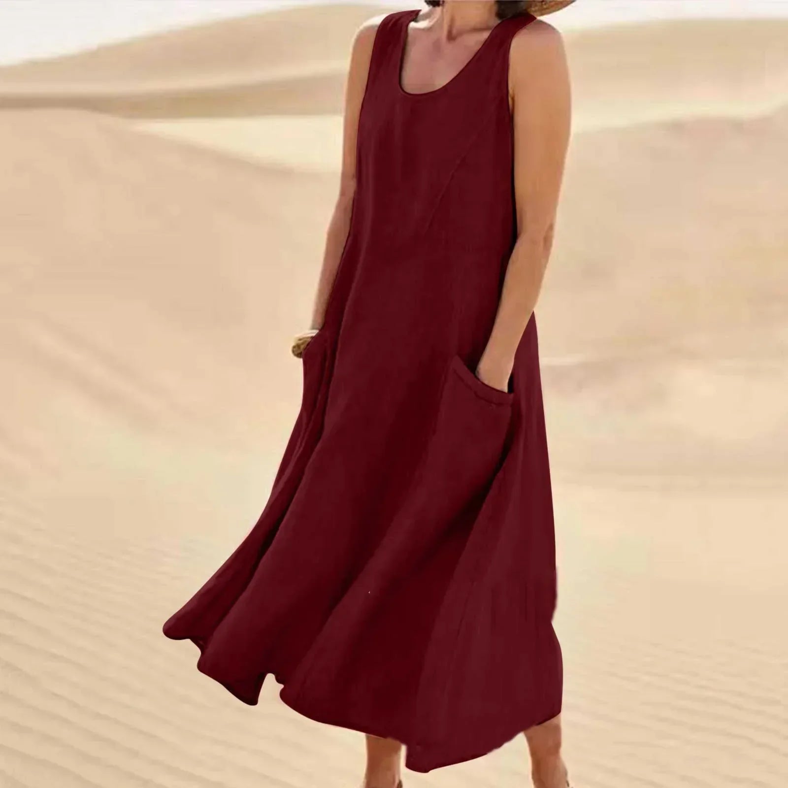 Tina™ - Robe d'été en lin