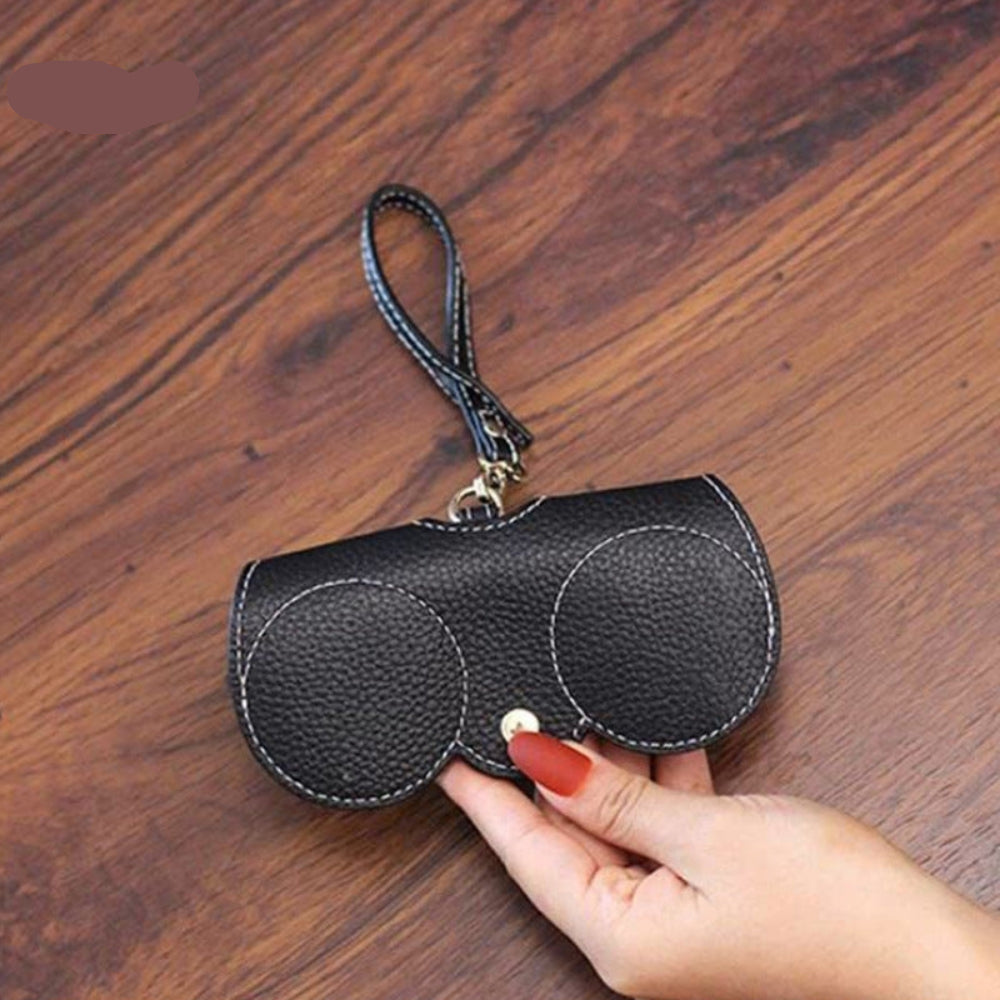 LuxuraGuard™ - Étui à lunettes en cuir élégant | Protection stylée pour vos précieuses lunettes