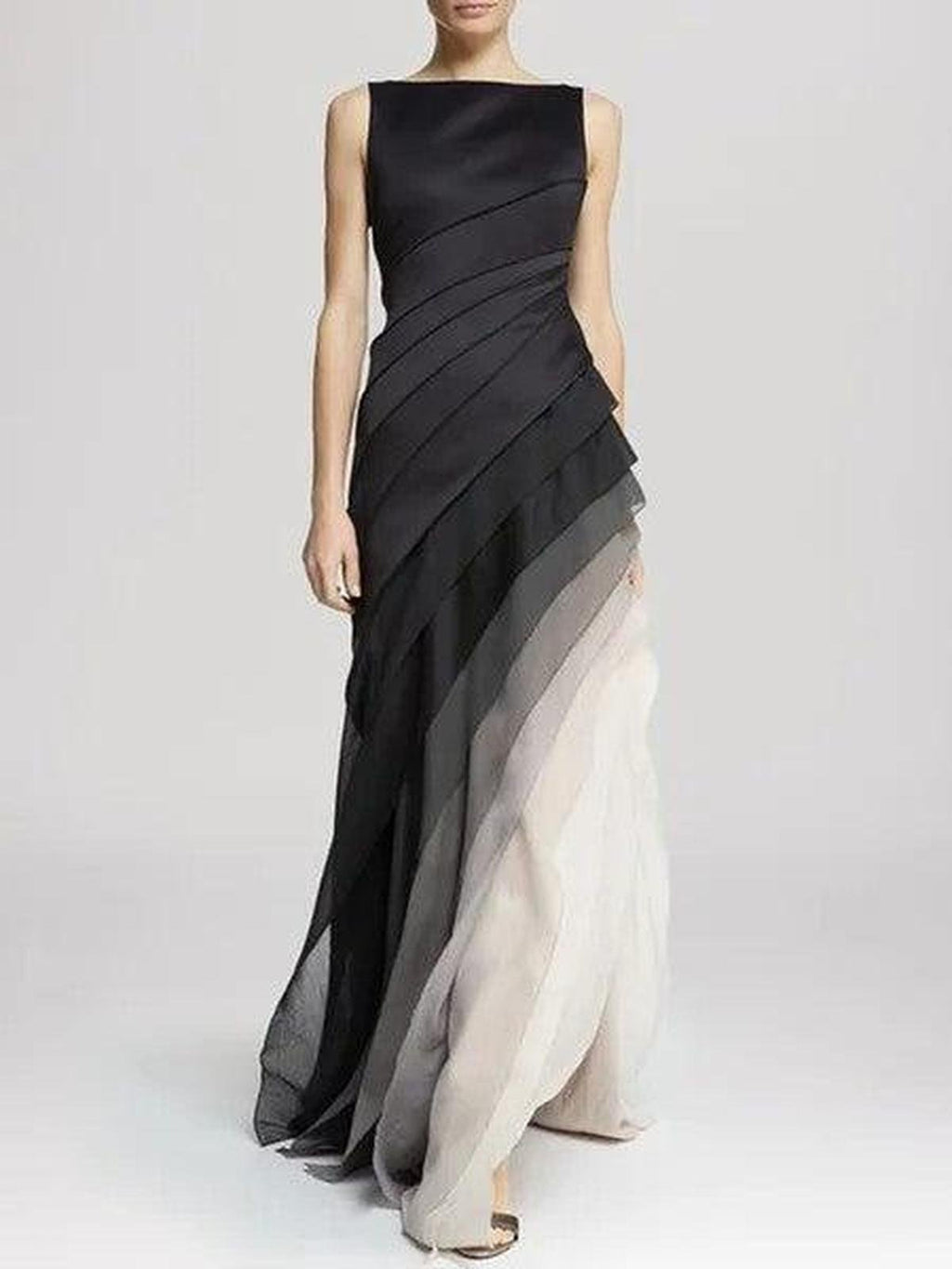 Robe Maxi Sans Manches - pour Occasions Spéciales