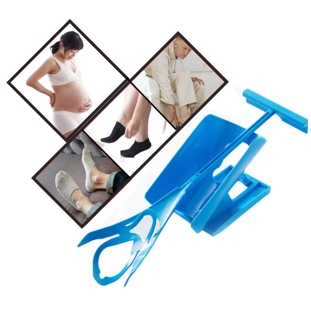 Aide pour enfiler des chaussettes