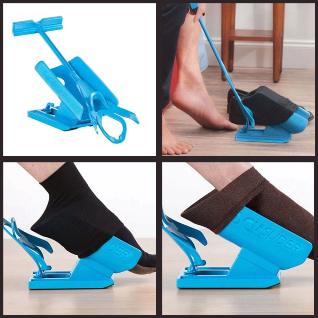 Aide à enfiler les chaussettes