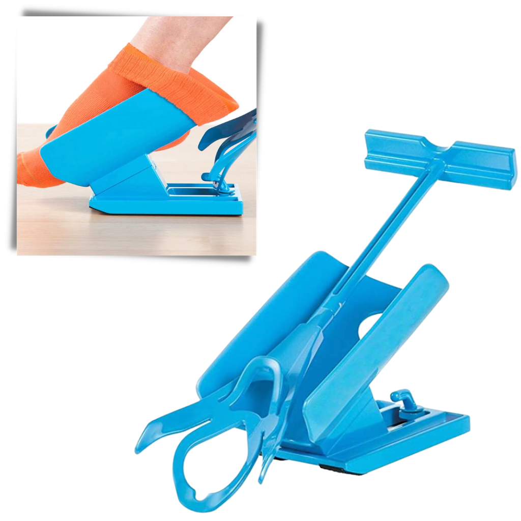 Aide pour enfiler des chaussettes