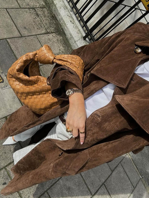 Deseree | Trench-coat en daim