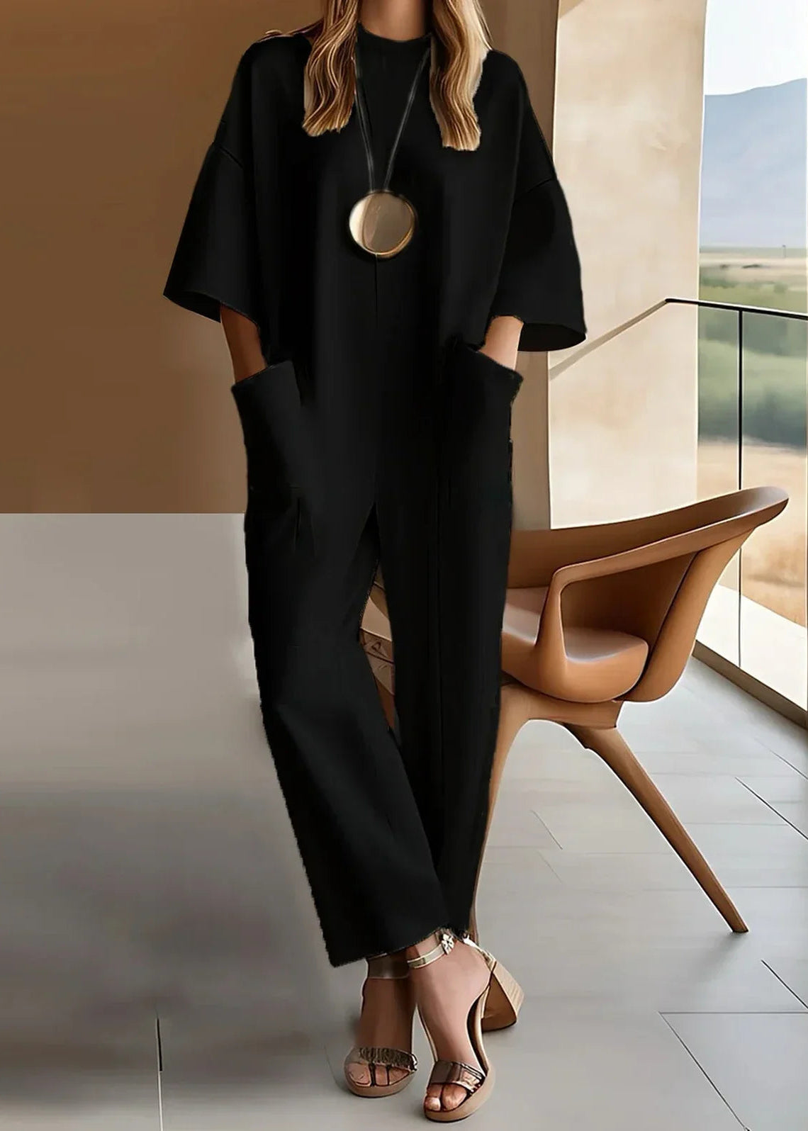 Combinaison d'été Femme | Coupe Oversized & Élégante Monopiece