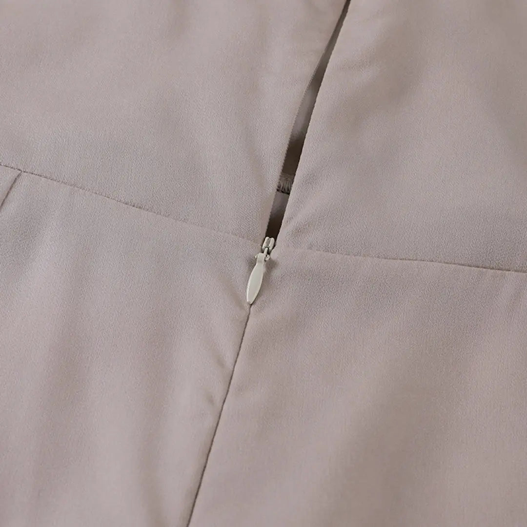 Robe Maxi d'Été Femme | Effet Satin & Fente Haute