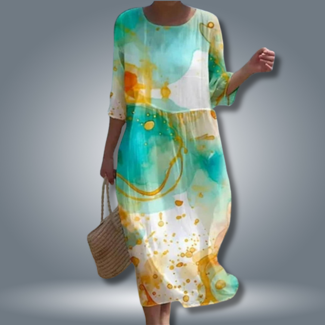 Robe d'été Femme | Imprimé floral romantique & fluide