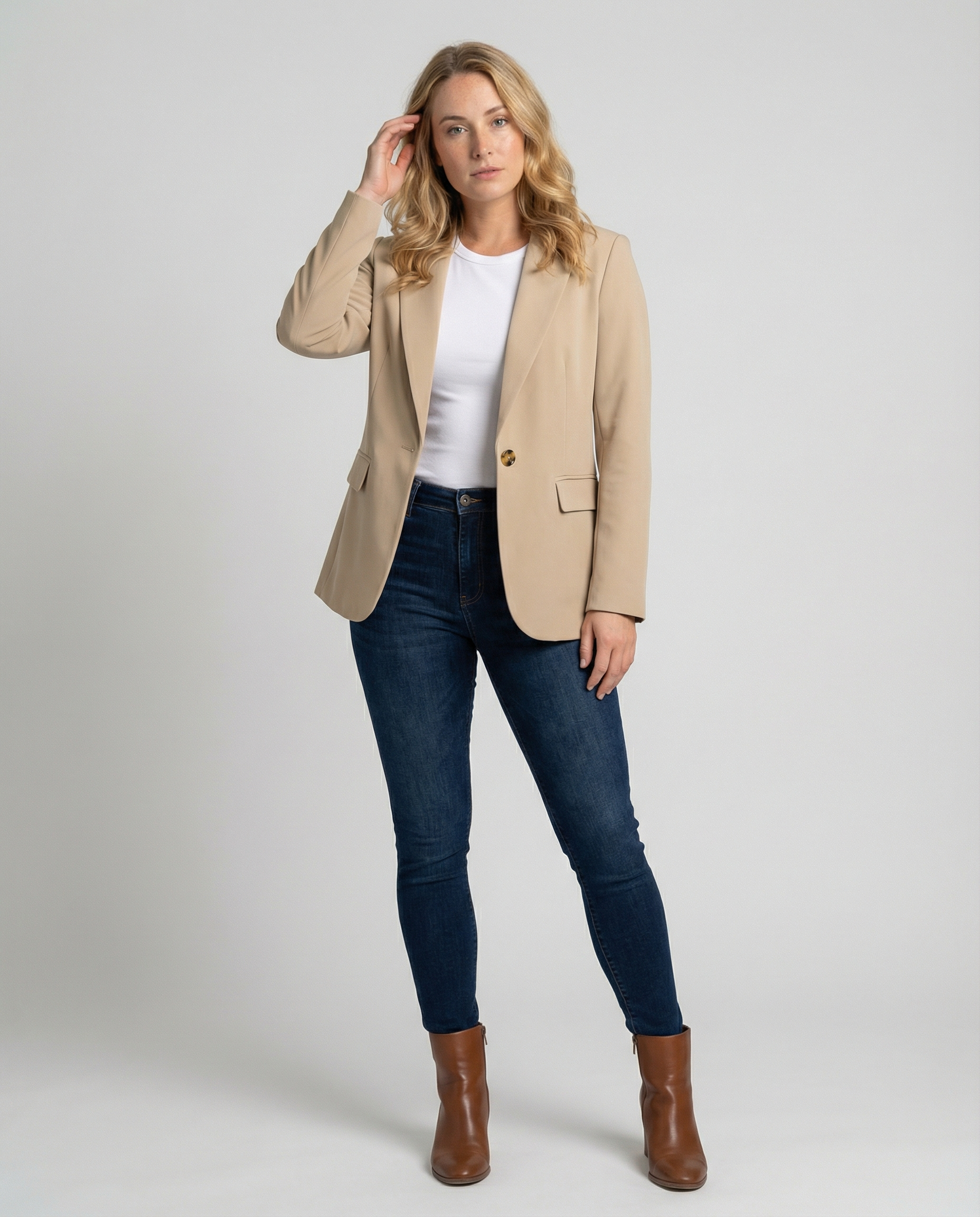 Blazer Élégant pour Femmes avec Coupe Parfaite & Style Polyvalent | Mode Heidi