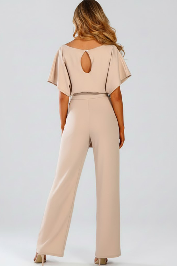 Combinaison Femme avec Ceinture et Jambes Amples