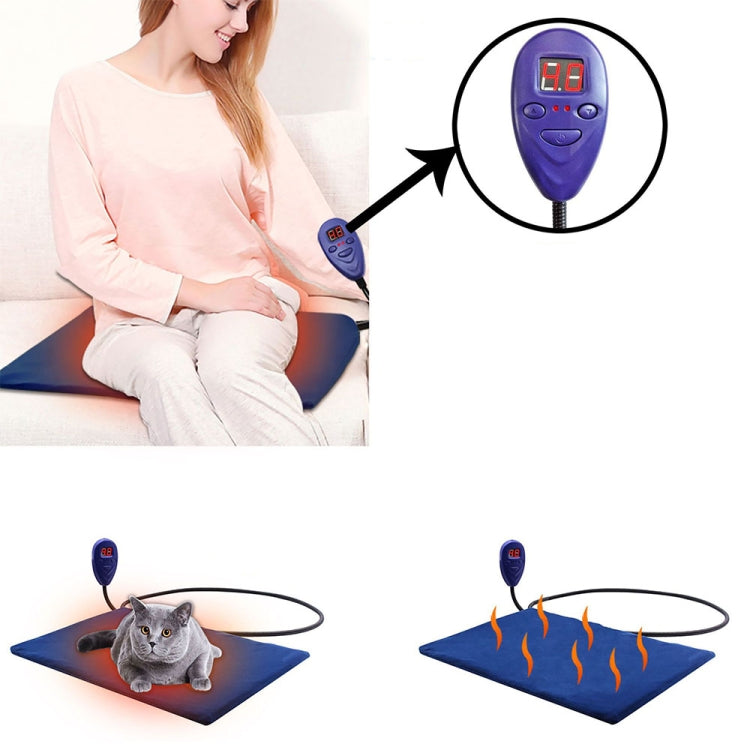 Tapis Chauffant Bleu 12V pour Animaux de Compagnie – Tapis Chauffant Électrique