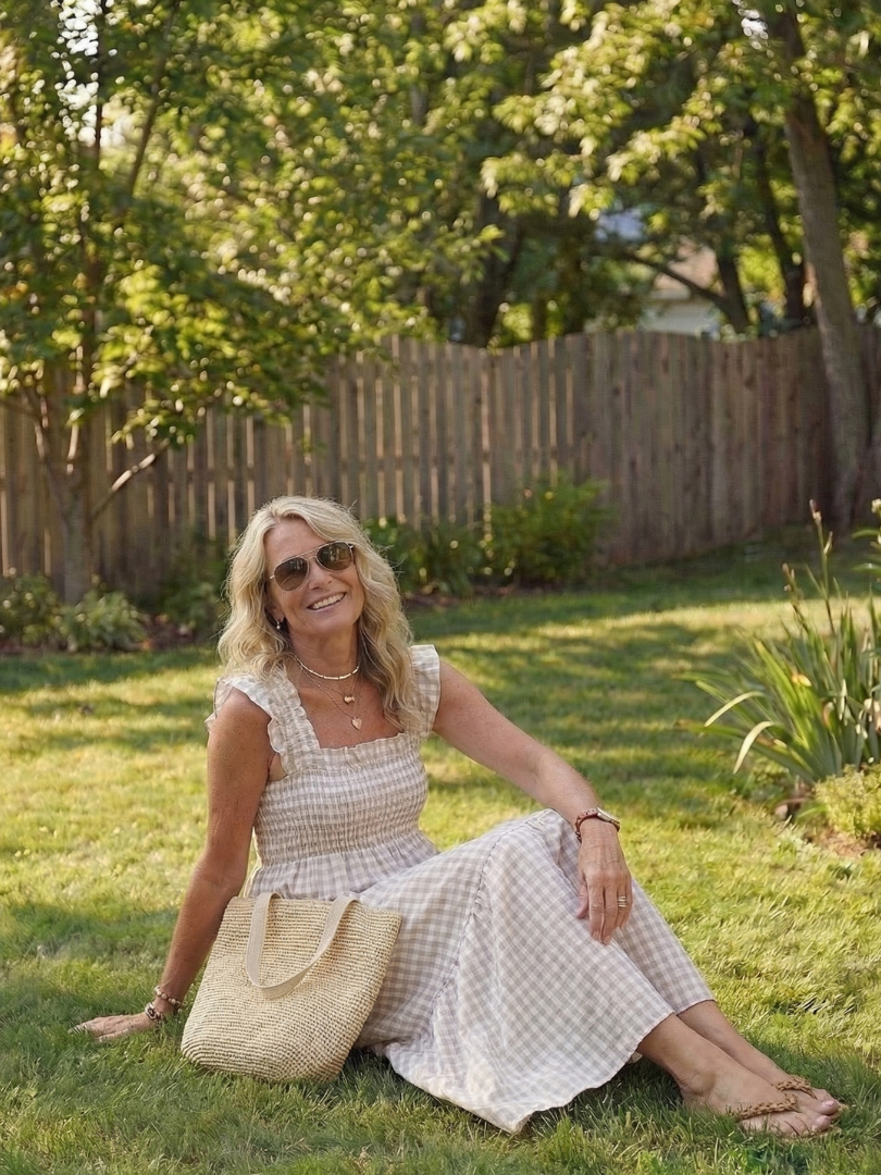 Isolde | Robe Maxi à Manches Volantes et Smockée