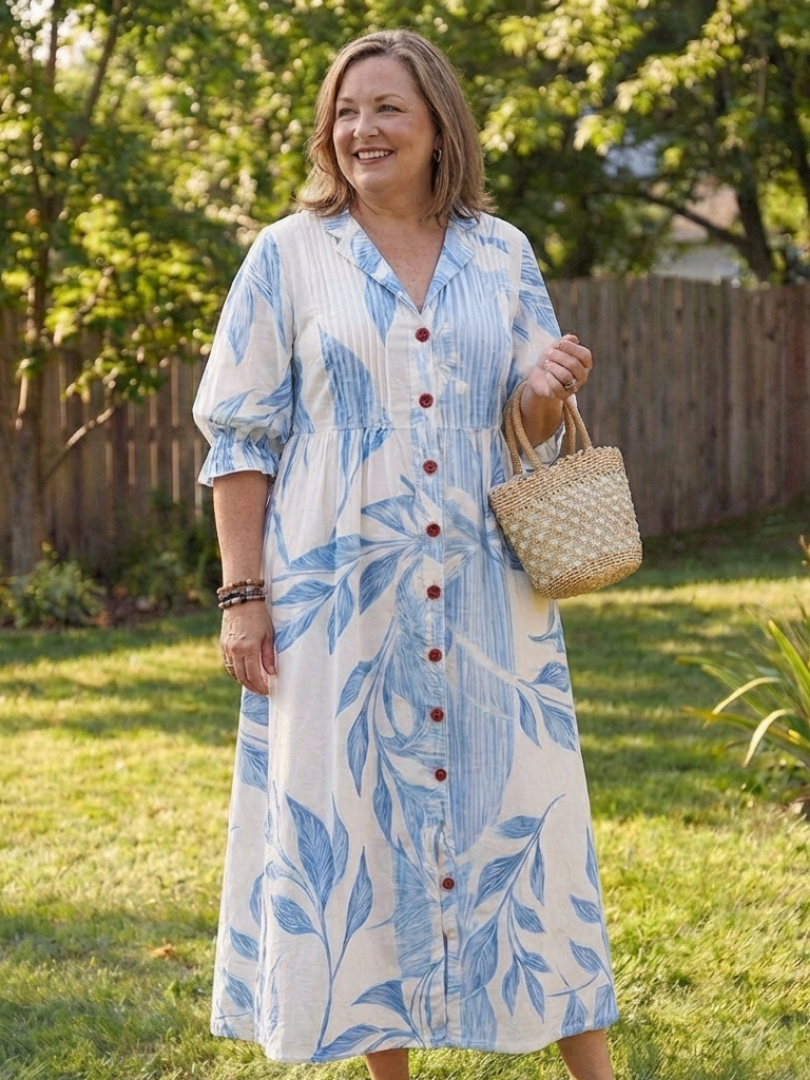 Virelle | Robe Maxi Botanique