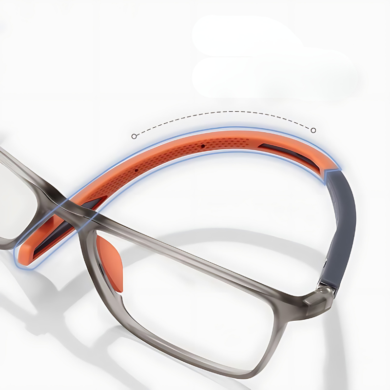 Lunettes de lecture multifocales ultra-légères pour hommes et femmes - polycarbonate de haute qualité - pour la vision de près et de loin - horloge murale