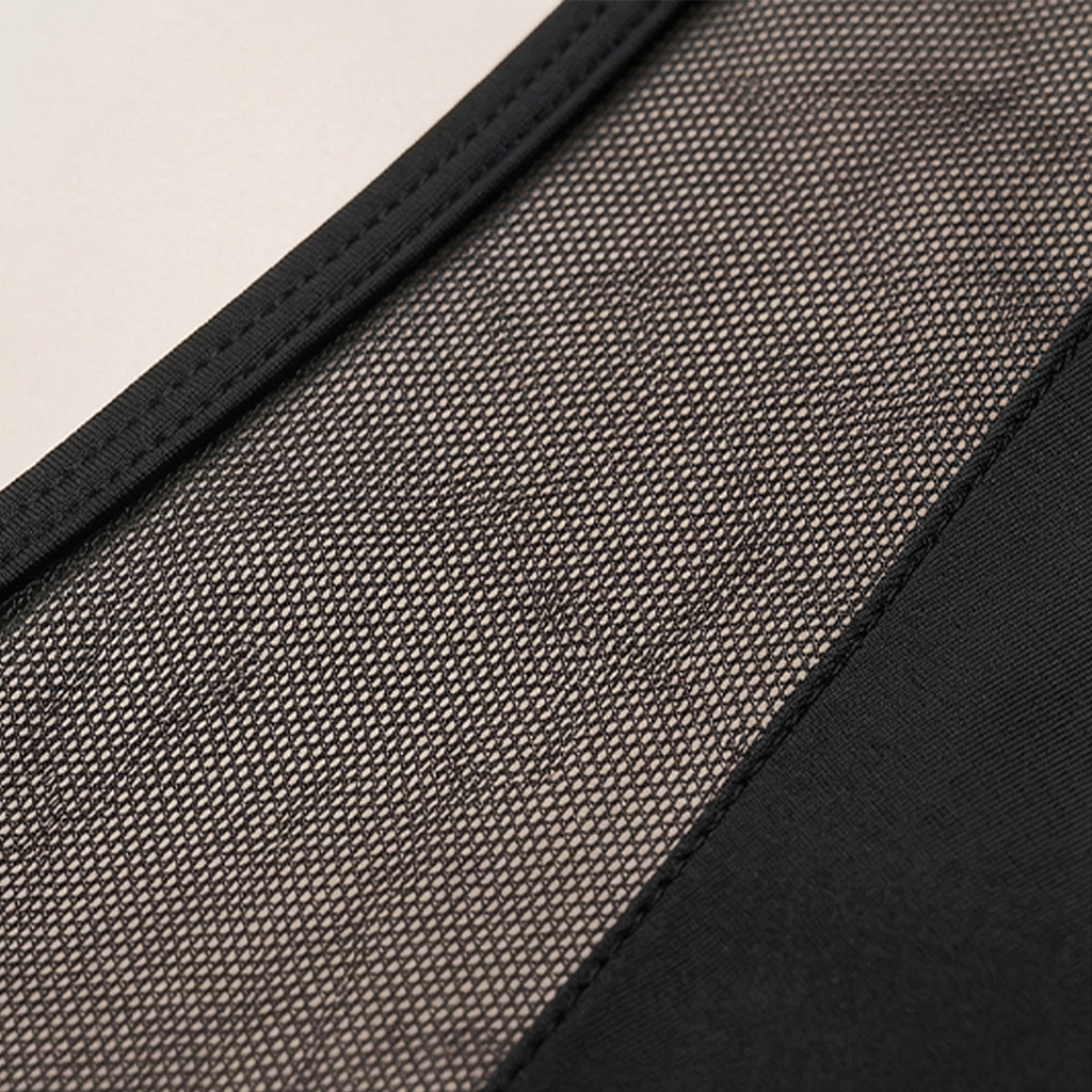 Rivara – Maillot de bain une pièce en mesh froncé pour femmes