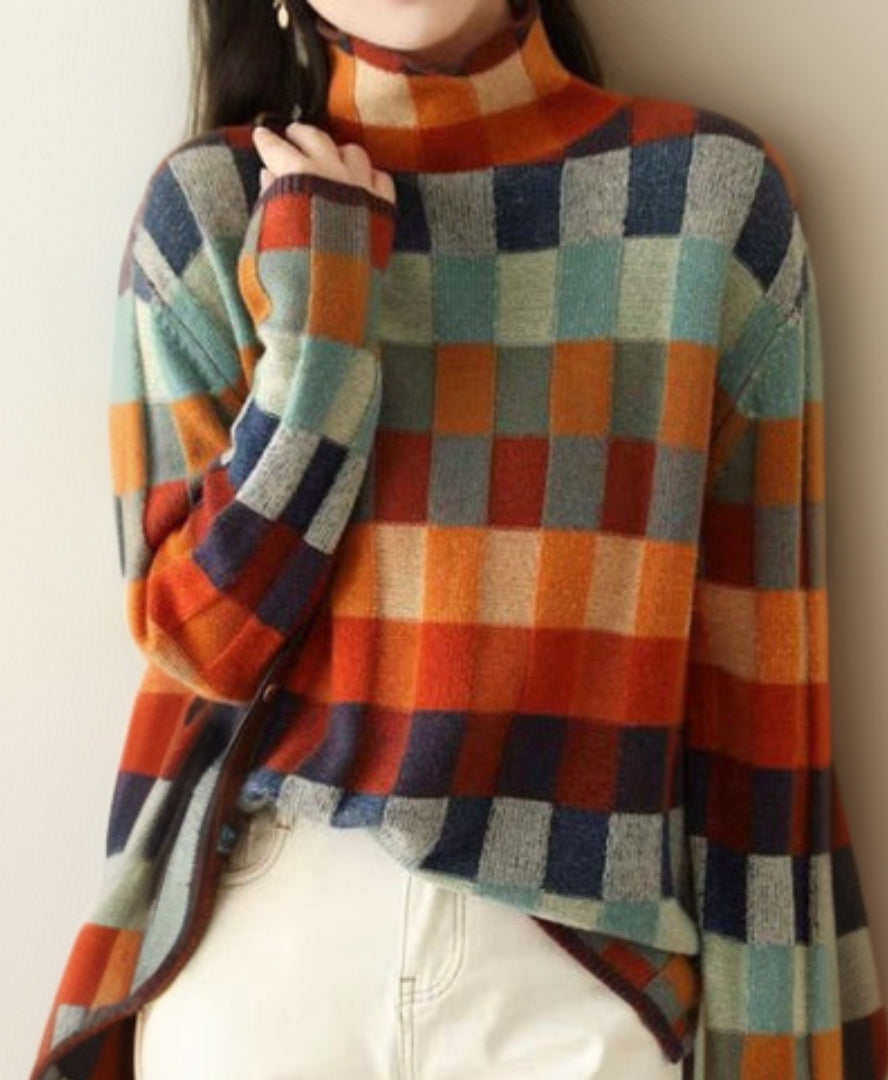 Isabelle - Chic Vintage Sweater Print