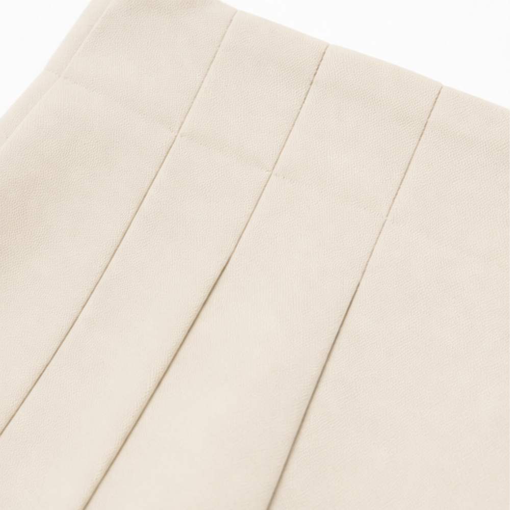 Velora – Pantalon plissé ajusté pour femmes