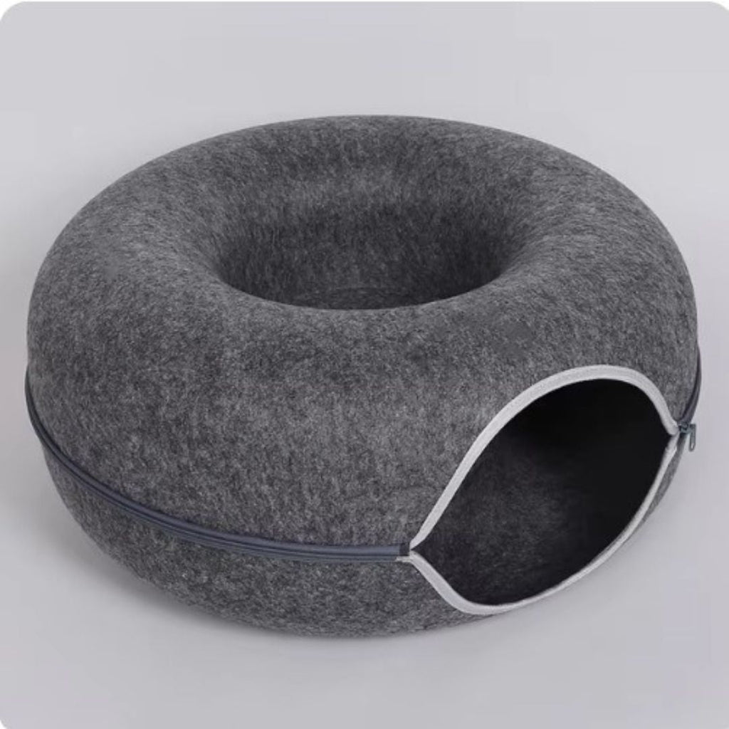 PawDonut Tunnel | Tunnel pour Chats et Maison de Jouets
