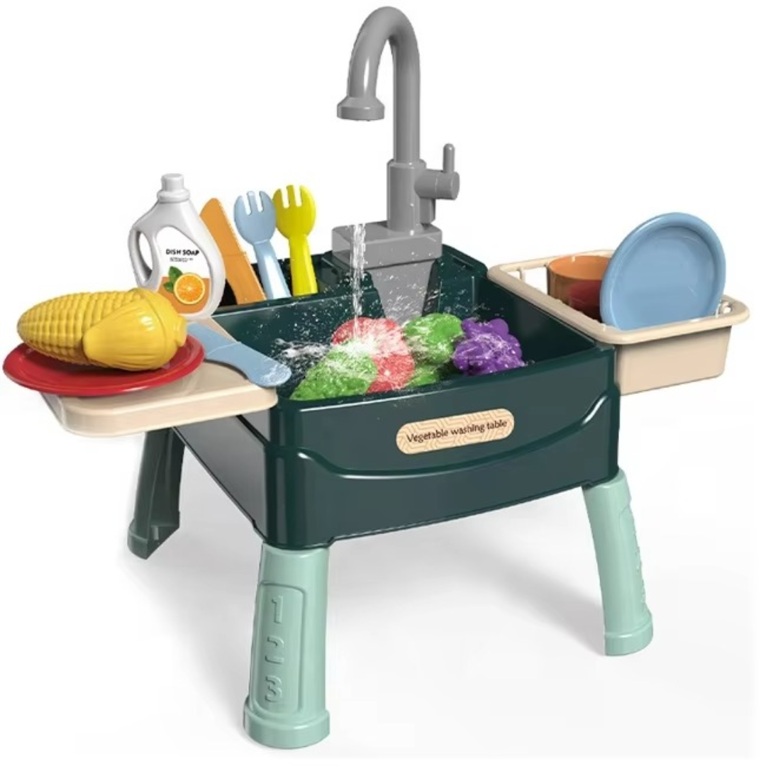 Cuisine de jeu WasserWunder avec Robinet Magique pour Enfants
